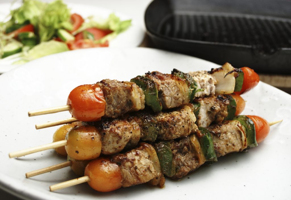 Greek Pork Kebabs ILoveCooking