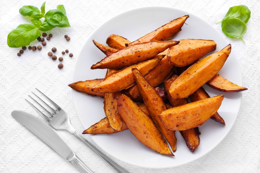 Sweet Potato Wedges ILoveCooking