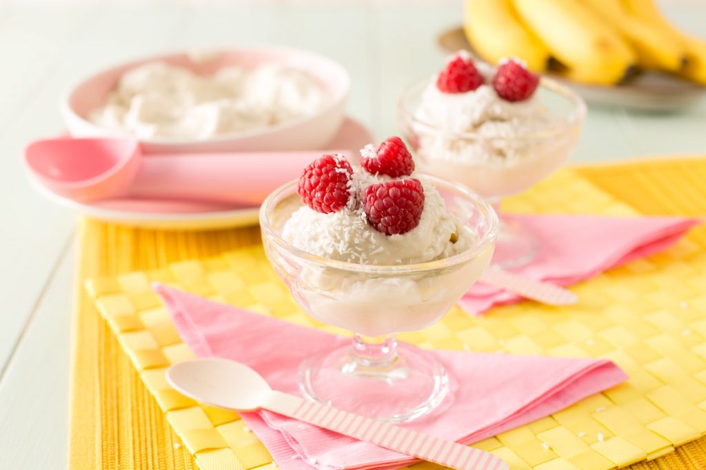 Coconut Banana Ice Cream ILoveCooking